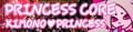 KIMONO♥PRINCESS' pop'n music banner.