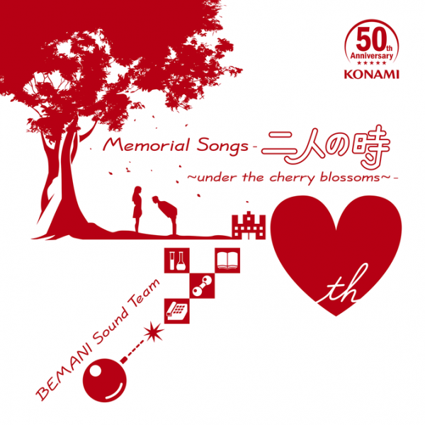 File:50th Memorial Songs -futari no toki ~under the cherry blossoms~-.png
