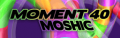 MOMENT 40's DanceDanceRevolution Disney Channel EDITION banner.