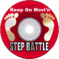 STEP BATTLE #1 KEEP ON MOVI'N's cd.