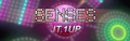 Senses' DanceDanceRevolution Disney Channel EDITION unused banner.