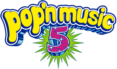 File:Pop'n music 5 logo.png