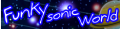 Funky sonic World's pop'n music banner.