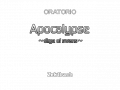 Apocalypse ～dirge of swans～' title card, as of beatmania IIDX 20 tricoro.