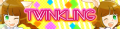 TWINKLING's pop'n music banner.