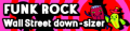 Wall Street down-sizer's pop'n music banner.