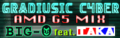 GRADIUSIC CYBER ～AMD G5 MIX～'s banner, as of DanceDanceRevolution EXTREME.