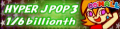 1/6 billionth's pop'n music 9 CS banner.