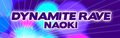 DYNAMITE RAVE's unused banner from DanceDanceRevolution Disney Channel EDITION.