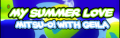 MY SUMMER LOVE's DanceDanceRevolution Disney Channel EDITION banner.