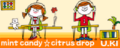 mint candy ☆ citrus drop's GuitarFreaks & DrumMania banner, as of GuitarFreaks V & DrumMania V.
