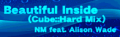Beautiful Inside (Cube::Hard Mix)'s DanceDanceRevolution S+ banner.