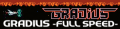 GRADIUS -FULL SPEED-'s pop'n music banner.