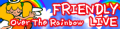 over the rainbow's pop'n music banner.