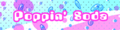 Poppin' Soda's pop'n music banner.