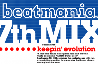 beatmania 7thMIX -keepin' evolution- - RemyWiki
