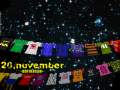 20,NOVEMBER (D.D.R. VERSION)'s DanceDanceRevolution 2ndReMIX background.
