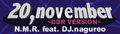 20,NOVEMBER(D.D.R. version)'s DanceDanceRevolution 2ndReMIX banner.