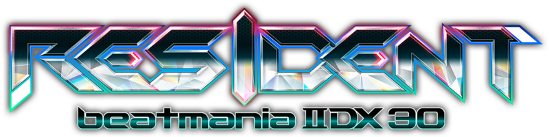 File:IIDX 30 RESIDENT Logo.png